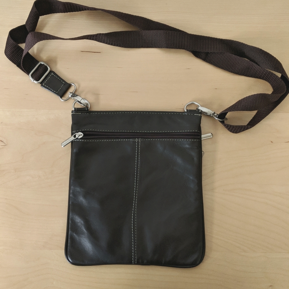 New leather summer travel crossbody purse / bag / sleeve